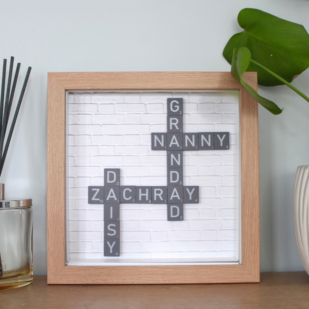 Create Your Own Magnetic Name Frame
