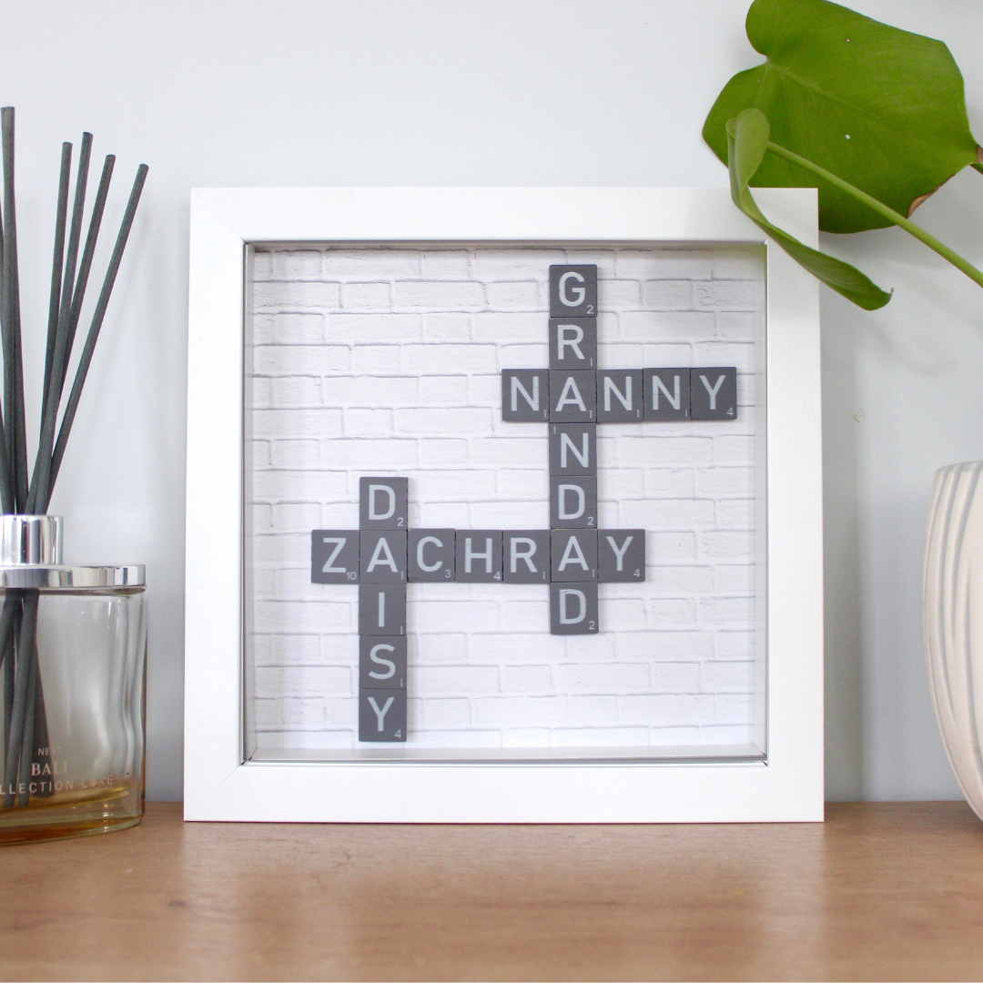 Create Your Own Magnetic Name Frame