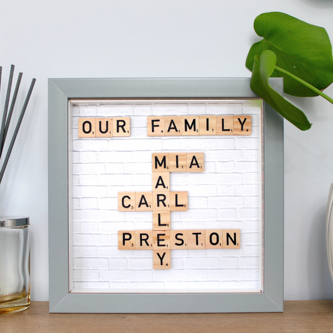 Create Your Own Magnetic Name Frame
