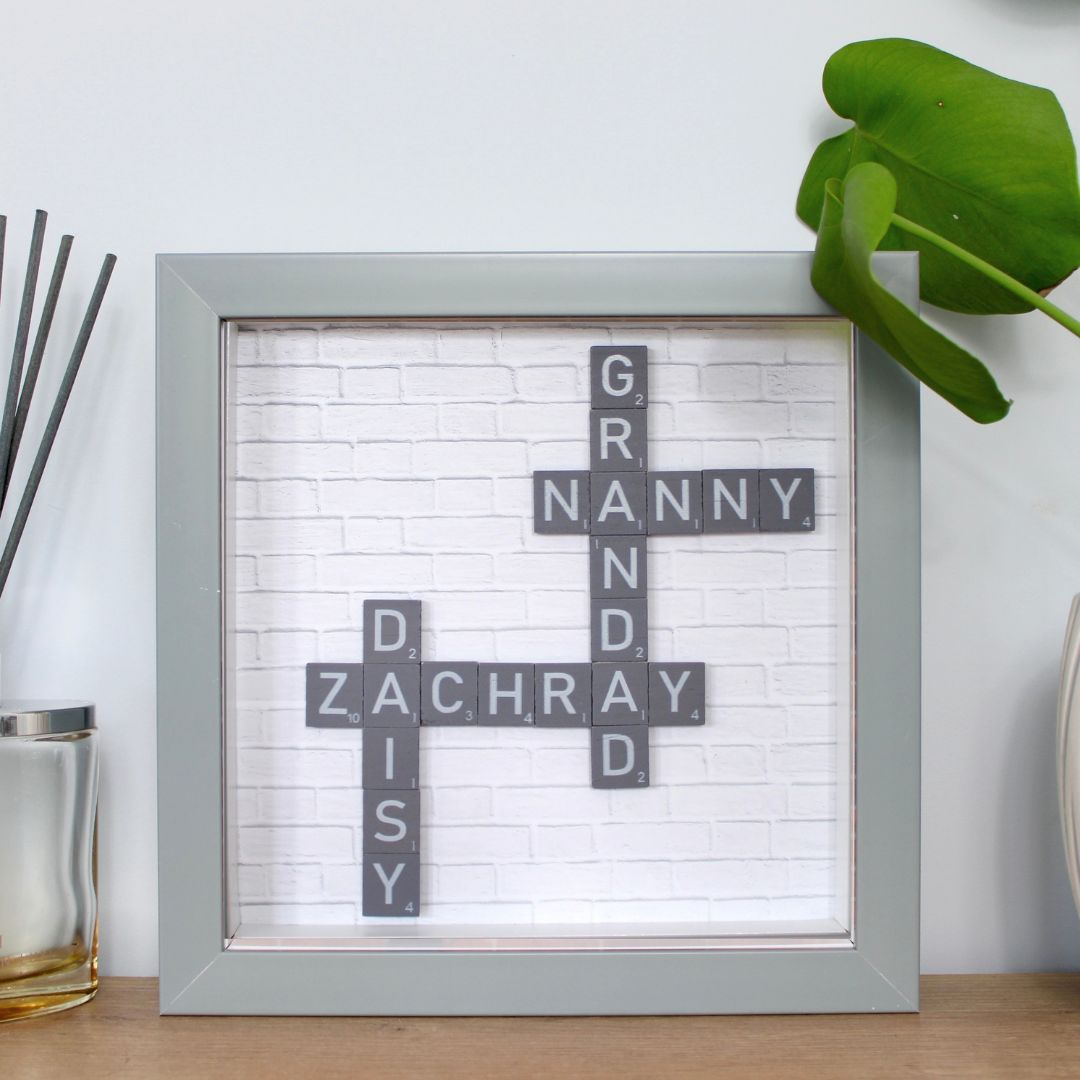 Create Your Own Magnetic Name Frame