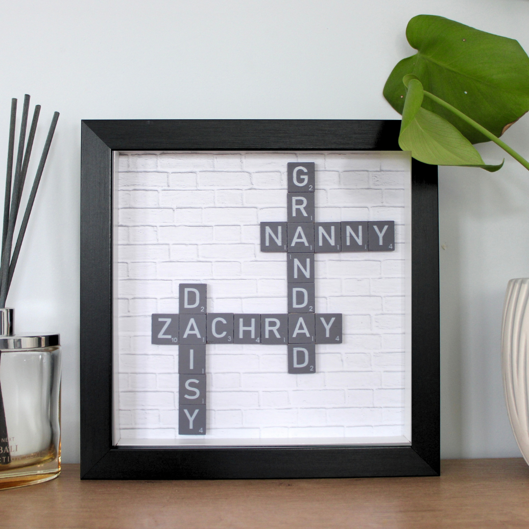 Create Your Own Magnetic Name Frame