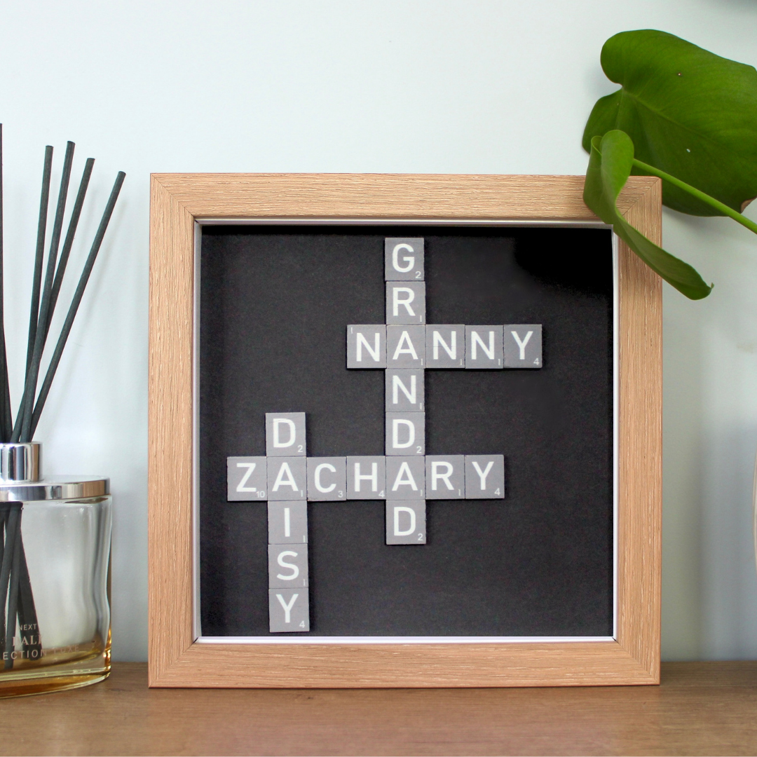 Create Your Own Magnetic Name Frame