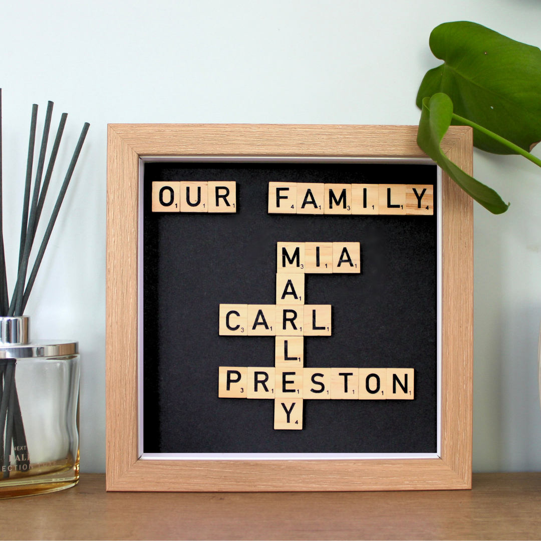 Create Your Own Magnetic Name Frame